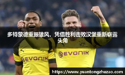 多特蒙德重振雄风，凭借胜利击败汉堡重新崭露头角