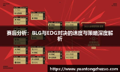 赛后分析：BLG与EDG对决的速度与策略深度解析